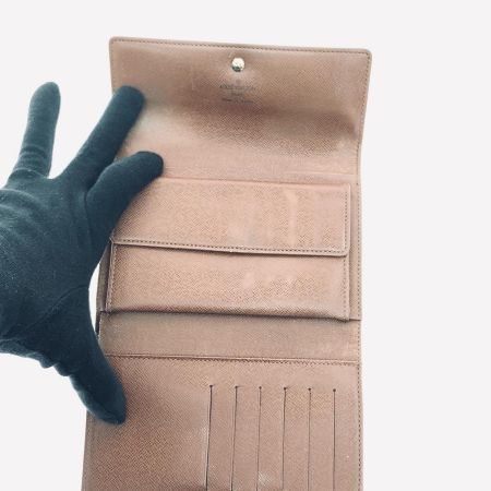  LOUIS VUITTON ルイヴィトン レディース 三つ折り財布 モノグラム ポルトトレゾール・エテュイパピエ M61202 ブラウン