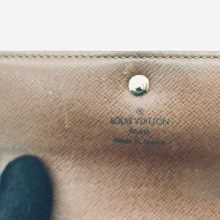  LOUIS VUITTON ルイヴィトン レディース 三つ折り財布 モノグラム ポルトトレゾール・エテュイパピエ M61202 ブラウン