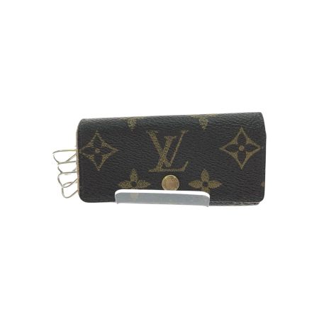  LOUIS VUITTON ルイヴィトン ユニセックス 4連 キーケース モノグラム ミュルティクレ4 M69517 ブラウン