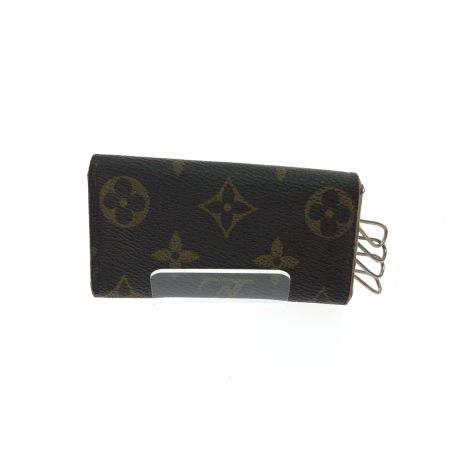  LOUIS VUITTON ルイヴィトン ユニセックス 4連 キーケース モノグラム ミュルティクレ4 M69517 ブラウン