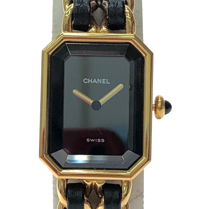 【CHANEL】シャネル プルミエール ブラック ゴールド　腕時計 レディース プルミエール シャネル 時計｜WATCHNIAN公式通販