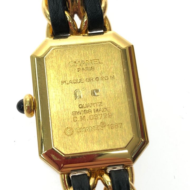 CHANEL シャネル レディース腕時計 クオーツ プルミエール Mサイズ