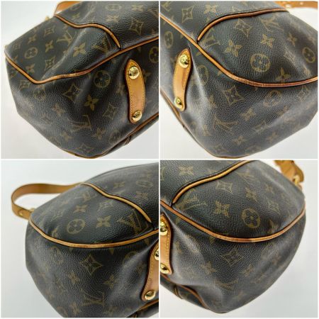  LOUIS VUITTON ルイヴィトン モノグラム ガリエラPM トートバッグ M56382 ブラウン
