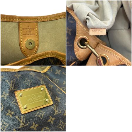  LOUIS VUITTON ルイヴィトン モノグラム ガリエラPM トートバッグ M56382 ブラウン