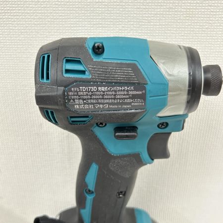  MAKITA マキタ インパクトドライバ コードレス式 18V TD173DRGX