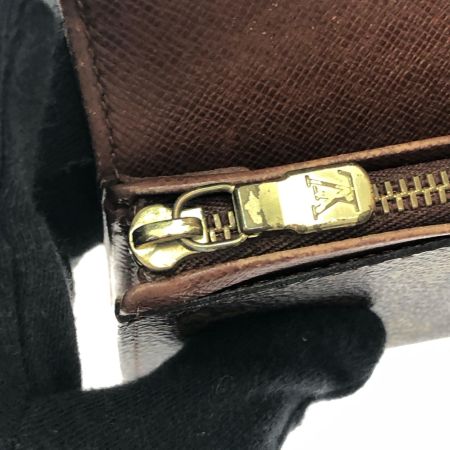  LOUIS VUITTON ルイヴィトン レディース 二つ折り財布 モノグラム ポルト モネ・ビエ トレゾール M61730 ブラウン
