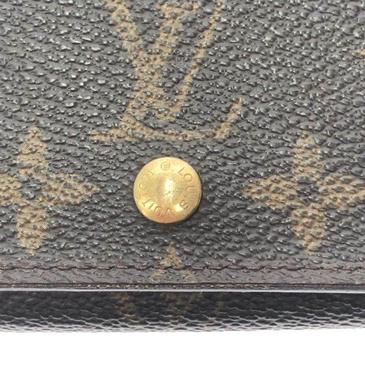 LOUIS VUITTON ルイヴィトン レディース 二つ折り財布 モノグラム