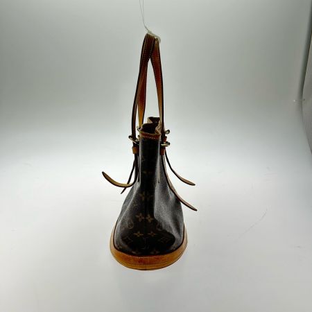  LOUIS VUITTON ルイヴィトン モノグラム プチ・バケット トートバッグ M42238 ブラウン
