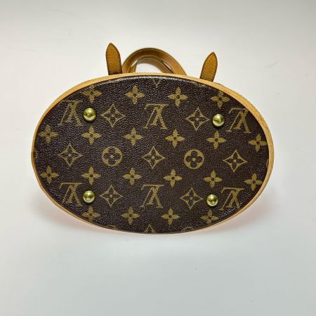  LOUIS VUITTON ルイヴィトン モノグラム プチ・バケット トートバッグ M42238 ブラウン