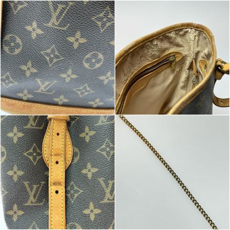  LOUIS VUITTON ルイヴィトン モノグラム プチ・バケット トートバッグ M42238 ブラウン
