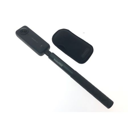   Insta360 X3 インスタ アクションカメラ 防水カメラ 自撮り棒 ソフトケース付き INSTA360 X3