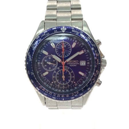SEIKO セイコー メンズ腕時計 クオーツ クロノグラフ FLIGHT MASTER 7T92-0CF0