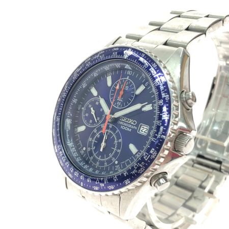 SEIKO セイコー メンズ腕時計 クオーツ クロノグラフ FLIGHT MASTER 7T92-0CF0