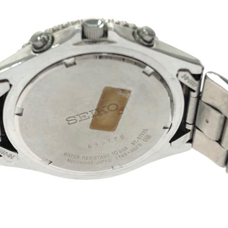 SEIKO セイコー メンズ腕時計 クオーツ クロノグラフ FLIGHT MASTER 7T92-0CF0