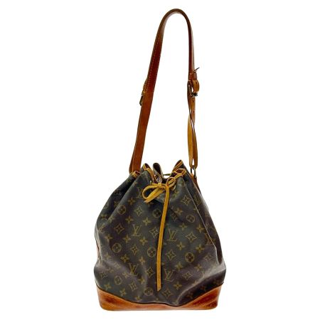  LOUIS VUITTON ルイヴィトン モノグラム ノエ ショルダーバッグ M42224 ブラウン