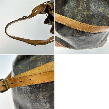  LOUIS VUITTON ルイヴィトン モノグラム ノエ ショルダーバッグ M42224 ブラウン