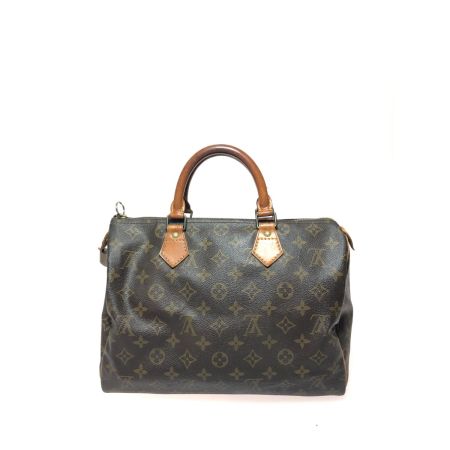  LOUIS VUITTON ルイヴィトン レディース ボストンバッグ モノグラム スピーディ30 ファスナートップ欠損 M41526 ブラウン