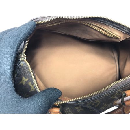  LOUIS VUITTON ルイヴィトン レディース ボストンバッグ モノグラム スピーディ30 ファスナートップ欠損 M41526 ブラウン