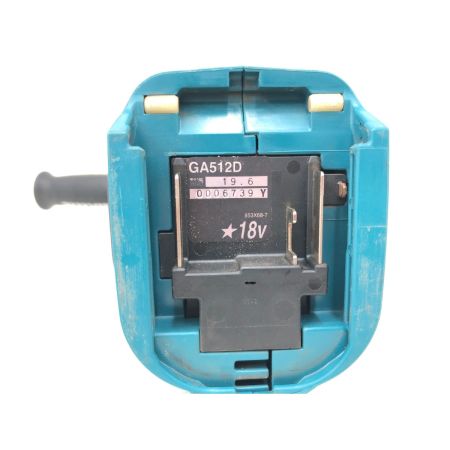  MAKITA マキタ 電動工具 コードレス式 18V 125mm 充電式ディスクグラインダ 本体のみ GA512D ブルー