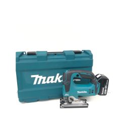 ▼▼ MAKITA マキタ 電動工具 コードレス式 18V 充電式ジグソー 充電器・充電池・ケース付 JV182D ブルー Bランク