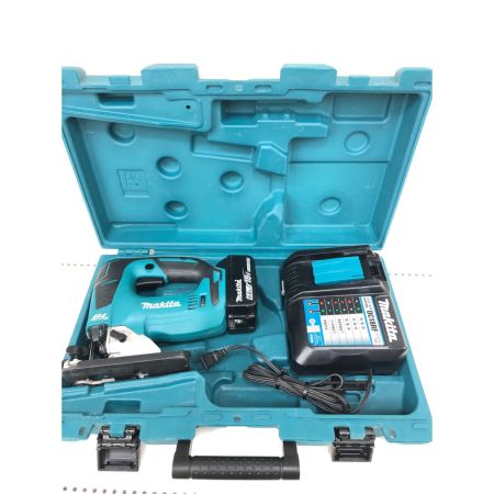  MAKITA マキタ 電動工具 コードレス式 18V 充電式ジグソー 充電器・充電池・ケース付 JV182D ブルー