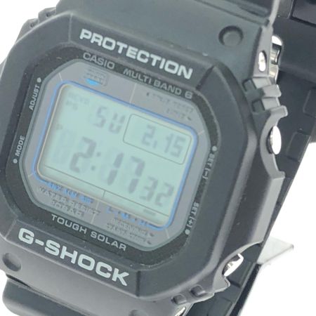  CASIO カシオ メンズ腕時計 ソーラー電波 デジタルウォッチ G-SHOCK ラバーベルト GW-M5610U ブラック