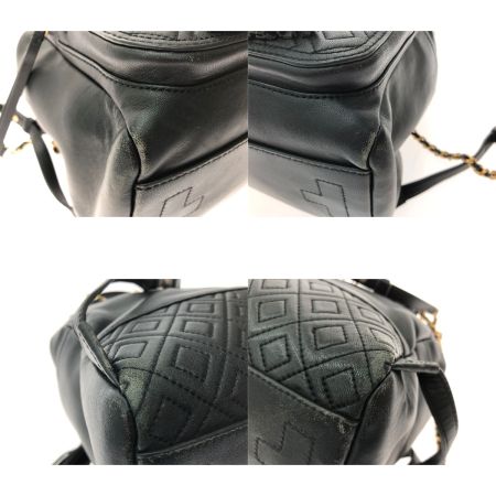  TORY BURCH トリーバーチ レディース リュック タッセル チェーン レザー 10005608 ブラック