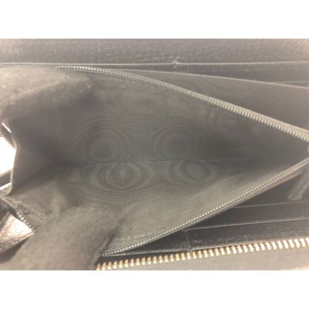  GUCCI グッチ ユニセックス 長財布 ラウンドファスナー GGマーモント  428736 ブラック