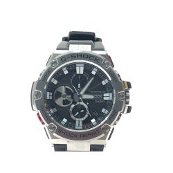 ▼▼ CASIO カシオ メンズ腕時計 電波ソーラー G-SHOCK Gショック タフネスクロノグラフ GST-B100 Aランク