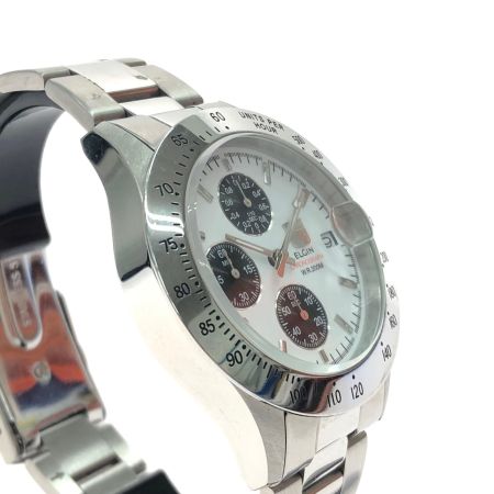 ELGIN メンズ腕時計 クオーツ クロノグラフ アナログ デイト FK-1184N-FL