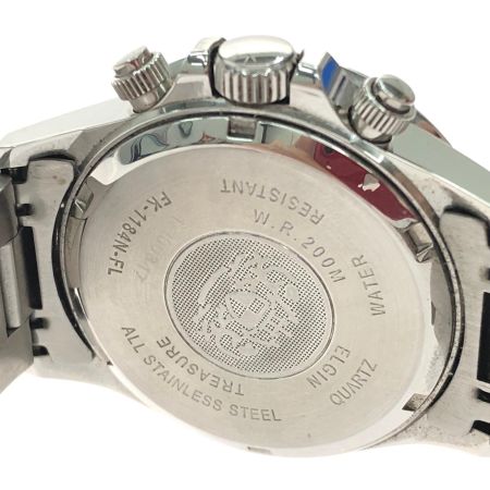 ELGIN メンズ腕時計 クオーツ クロノグラフ アナログ デイト FK-1184N-FL