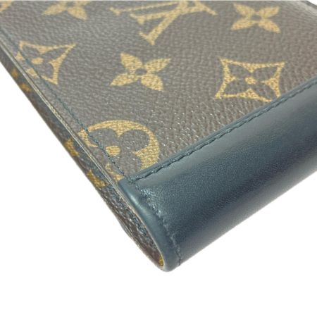  LOUIS VUITTON ルイヴィトン メンズ 二つ折り財布 モノグラム・マカサー ポルトフォイユ･ガスパル M93801 ブラウン