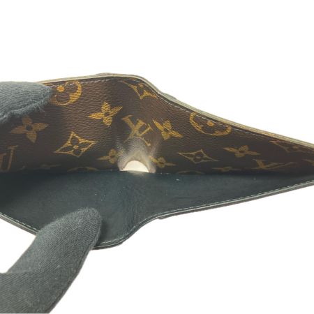  LOUIS VUITTON ルイヴィトン メンズ 二つ折り財布 モノグラム・マカサー ポルトフォイユ･ガスパル M93801 ブラウン