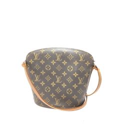 ▼▼ LOUIS VUITTON ルイヴィトン レディース ショルダーバッグ 斜め掛け モノグラム エクリプス ドルーオ  M51290 ブラウン Bランク