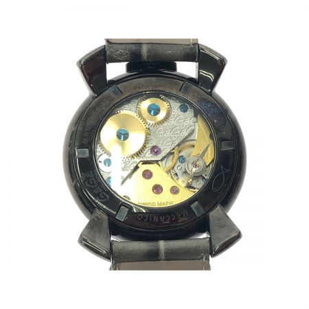 GAGA MILANO ガガミラノ メンズ腕時計 手巻き MANUALE 48 マニュアーレ モザイク MANUALE 48 カーキ