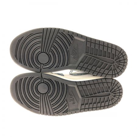  NIKE ナイキ メンズ スニーカー エアジョーダン1 ロー ウォッシュドデニム 26.5cm CZ8455-100 ホワイト×ブルー