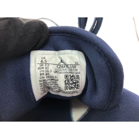  NIKE ナイキ メンズ スニーカー エアジョーダン1 ロー ウォッシュドデニム 26.5cm CZ8455-100 ホワイト×ブルー