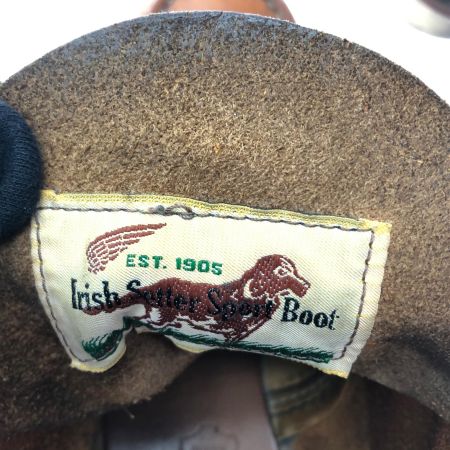  RED WING レッドウィング メンズブーツ ワークブーツ アイリッシュセッター 犬タグ 復刻 25cm 9875 ブラウン