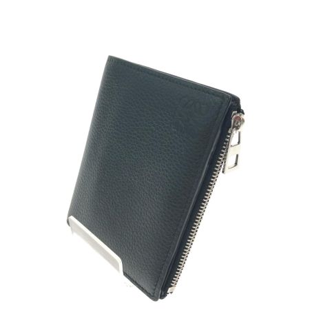  LOEWE ロエベ メンズ 二つ折り財布 スリムコンパクトウォレット 箱付 C660W73X01 ブラック