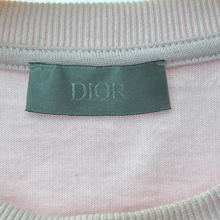  Christian Dior クリスチャンディオール Tシャツ ワンポイントロゴ SIZE Ⅼ ピンク