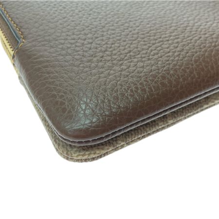  COACH コーチ レディース 長財布 ダブルジップウォレット シグネチャー アウトレット CX161 タン×ブラウン