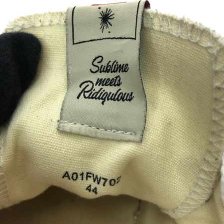  Maison MIHARA YASUHIRO メゾン ミハラヤスヒロ メンズ キャンパスローカットスニーカー 44 A01FW702 ホワイト