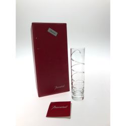 ▼▼ Baccarat バカラ 花瓶 フラワーベース クリスタルガラス 一輪挿し オルグスパイラル Bランク