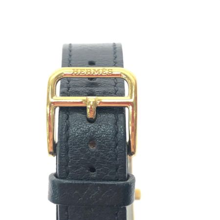  HERMES エルメス レディース腕時計 クオーツ Hウォッチ  HH1.201 ブラック