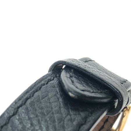  HERMES エルメス レディース腕時計 クオーツ Hウォッチ  HH1.201 ブラック