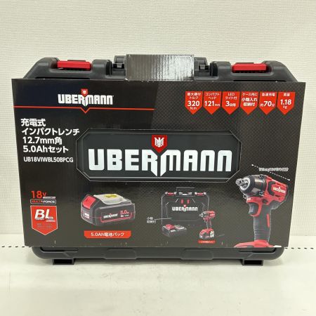  UBERMANN 充電式インパクトレンチ UB18VIWBL50BPCG