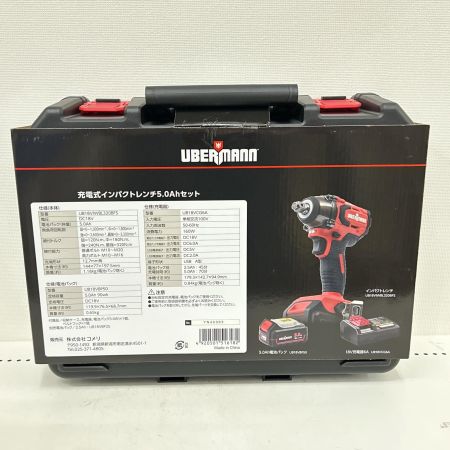  UBERMANN 充電式インパクトレンチ UB18VIWBL50BPCG