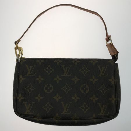  LOUIS VUITTON ルイヴィトン ポーチ モノグラム VI1909 バケットポーチ ブラウン