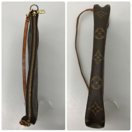 LOUIS VUITTON ルイヴィトン ポーチ モノグラム VI1909 バケットポーチ ブラウン