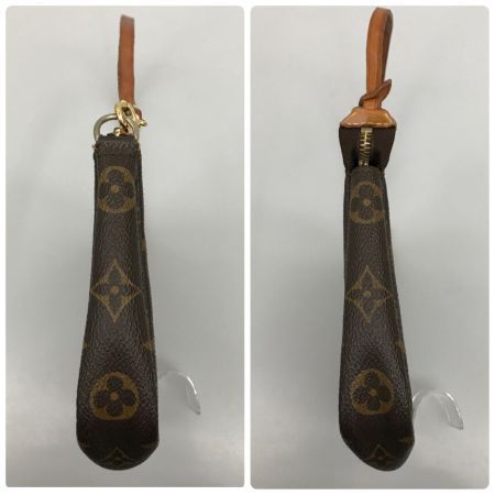  LOUIS VUITTON ルイヴィトン ポーチ モノグラム VI1909 バケットポーチ ブラウン